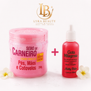 Kit Creme para os Pés + 2 Gotas Milagrosas – Lyra Beauty
