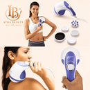 Drenagem linfática e Massageador Corporal Orbital Spin Relax Premium 360° – Lyra Beauty