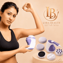 Drenagem linfática e Massageador Corporal Orbital Spin Relax Premium 360° – Lyra Beauty