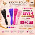 ESCOVA POLVO DEFINIDORA DE CACHOS - EFEITO FITAGEM