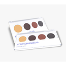 Kit Sombra Para Sobrancelhas + Primer PhálleBeauty PH0322