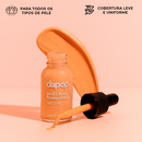 Kit Blindagem Poderosa Dapop Base Make Bem Basiquinha Dapop Bruma Fixadora