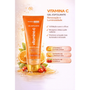 Skincare Vitamina C kit limpeza de pele hidratante mousse de limpeza facial