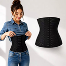 Cinta Modeladora Pós-Parto Sem Costura Alta Compressão Redutora Controle Abdominal Afina Cintura Feminina