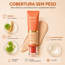 Base Líquida Matte Abcify Alta Cobertura Toque Seco Controle de Oleosidade Longa Duração 12H