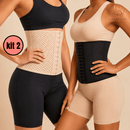 Cinta Modeladora Fitness Abdominal Alta Compressão - Lyra Beauty