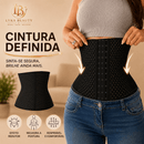 Cinta Modeladora Fitness Abdominal Alta Compressão - Lyra Beauty