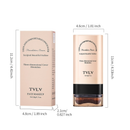 Base Em Bastão 2 Em 1 Com Pincel Corretivo Alta Cobertura Matte Stick Foundation Maquiagem Facial