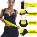 Colete Efeito Sauna Queima Gordura  & Cinta Modeladora