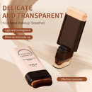 Base Em Bastão 2 Em 1 Com Pincel Corretivo Alta Cobertura Matte Stick Foundation Maquiagem Facial