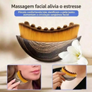 Escova de Massagem para Drenagem Linfática, Ferramenta Ergonômica Macia para Modelar o Rosto e Linha da Mandíbula