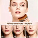 Escova de Massagem para Drenagem Linfática, Ferramenta Ergonômica Macia para Modelar o Rosto e Linha da Mandíbula